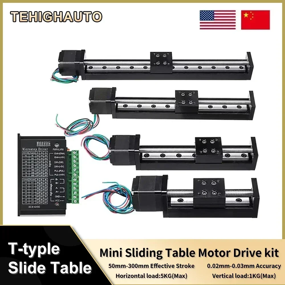 Linear Rod 8Mm - T-type Linear Guide Rail Stage XYZ