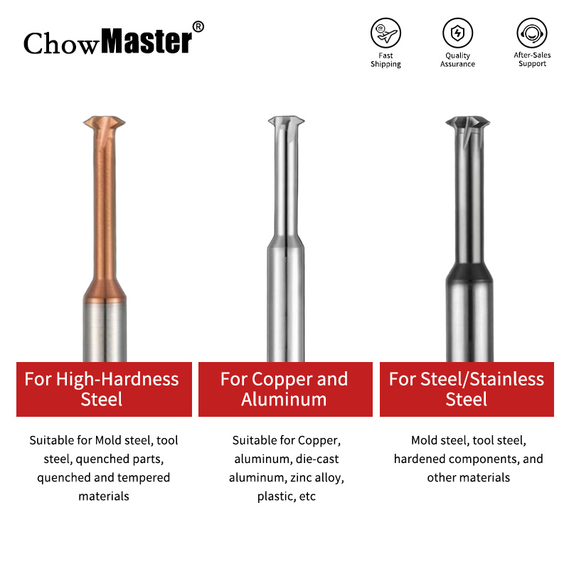 Chowmaster Inch Carbide Thread - огляд і ціна End Mill Set