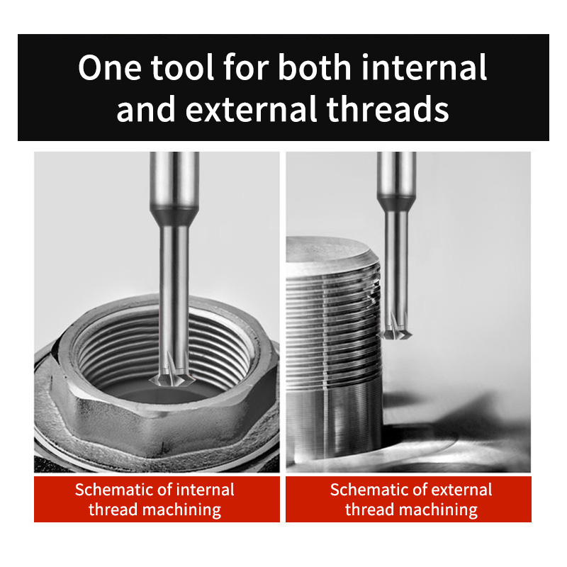 Chowmaster Inch Carbide Thread - огляд і ціна End Mill Set