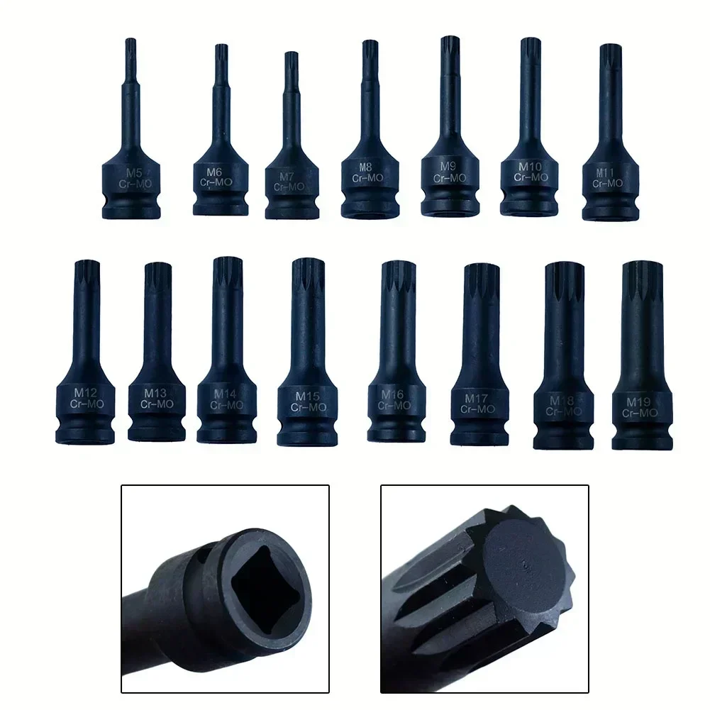 1pc M5-M19 For Impact Socket W - огляд і ціна Cnc Bits