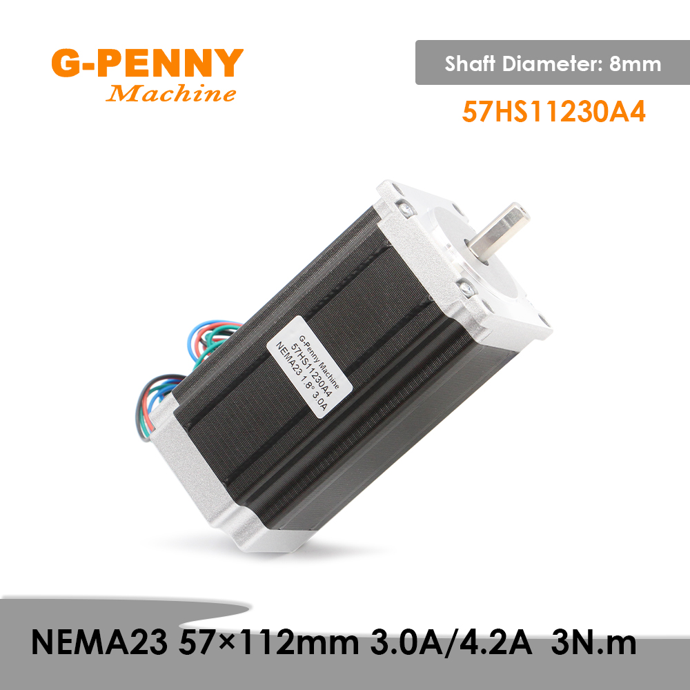 NEMA23 57x112mm 3Nm Stepper Mo - огляд і ціна Nema23 Stepper