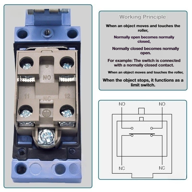 2Pcs CNTD TZ‑8 Series Micro Li - огляд і ціна Limit Switch