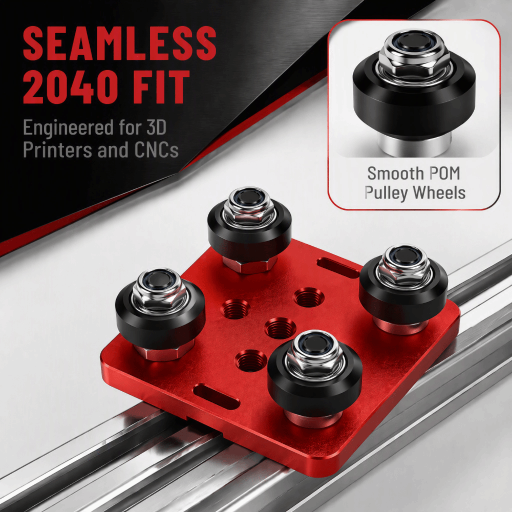 2pcs set Lightweight Design Al - огляд і ціна V Slot Wheel
