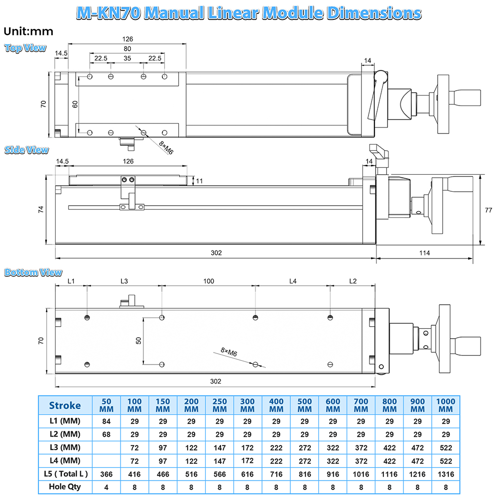 Manual Fully Enclosed Sliding  - огляд і ціна Ball Screw