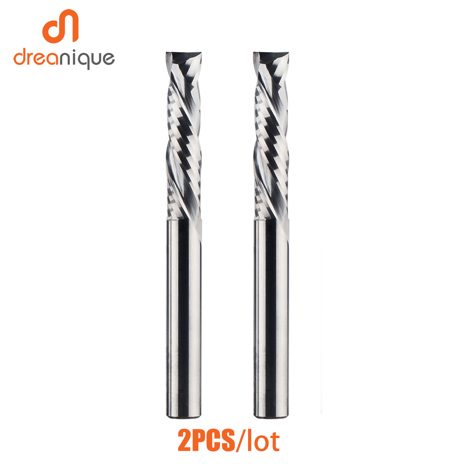2PC/LOT Compression Milling Cu - огляд і ціна End Mill Set