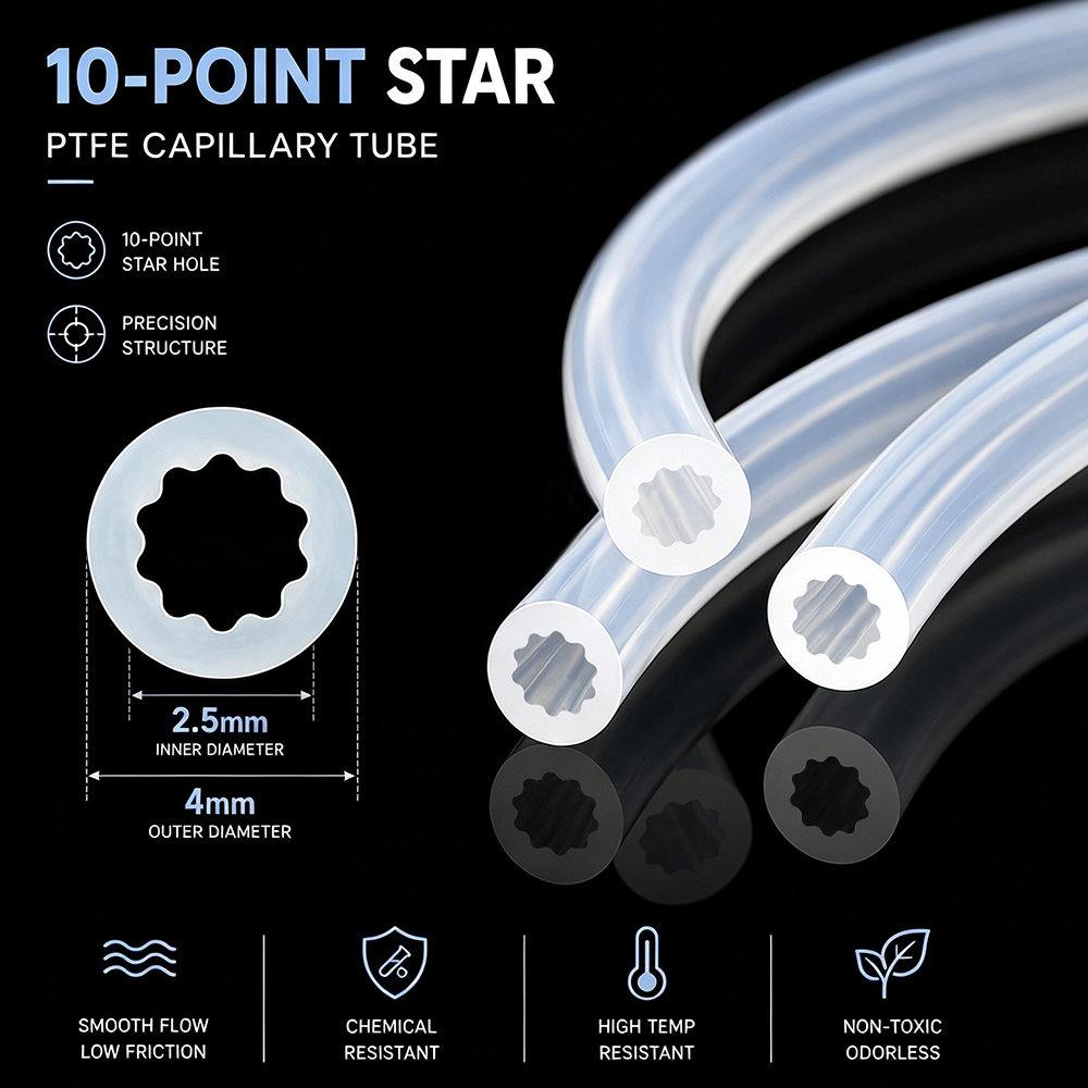 Star Shaped PTFE Tube Multicol - огляд і ціна Aluminium Profile 2020