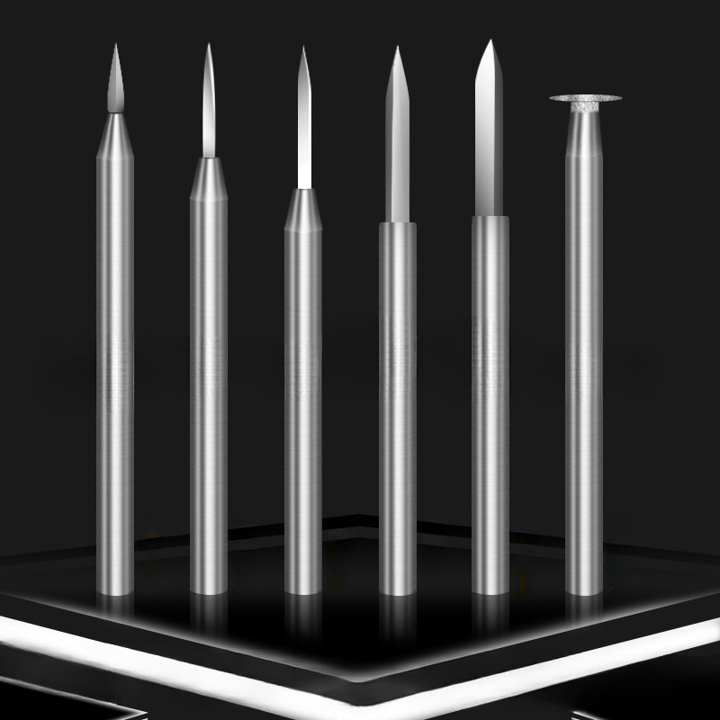 6pc High-spe Steel Engraving C - огляд і ціна End Mill Set