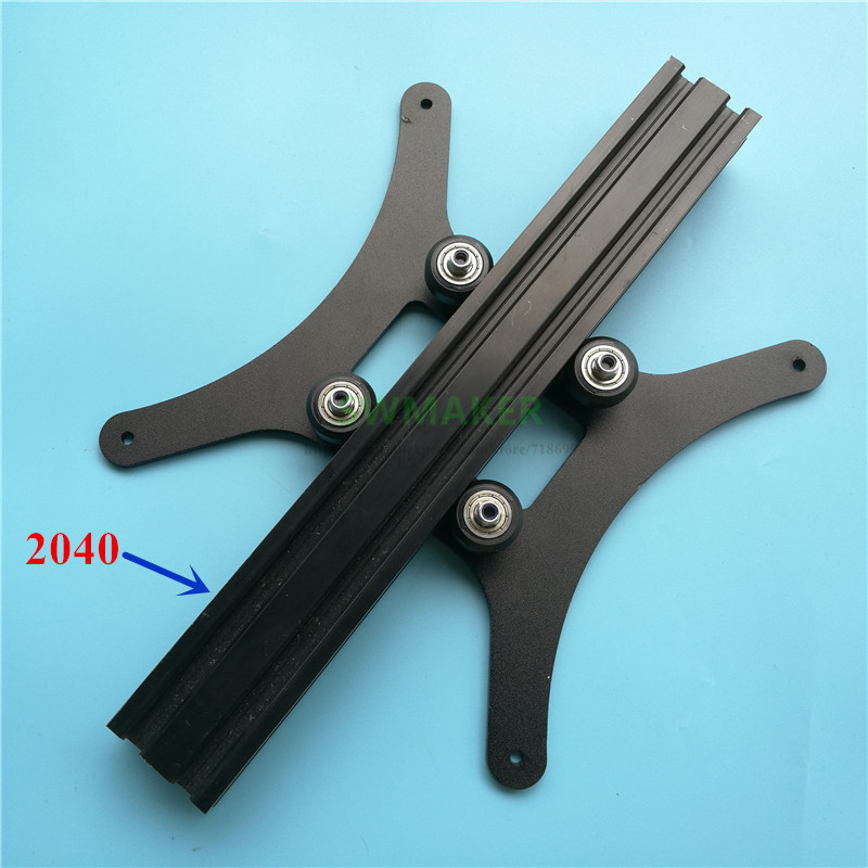 New Black Ender-3 Hotbed Y Car - огляд і ціна Aluminium Profile 2020