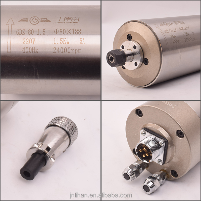 GDZ-80-1.5 ER11 24000rpm 220V  - огляд і ціна Water Cooled Spindle