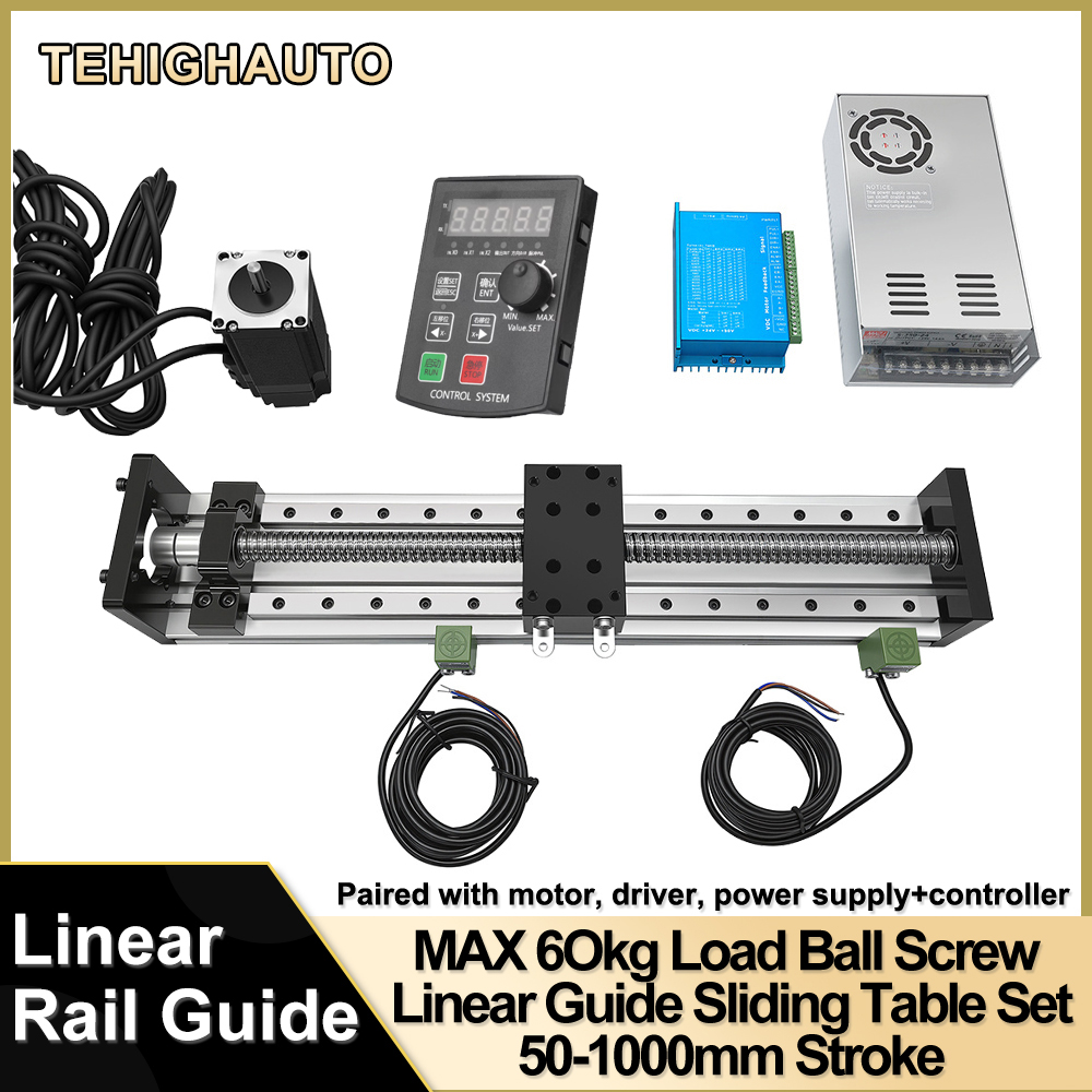 CNC Ball Screw Sliding Table L - огляд і ціна Linear Rail