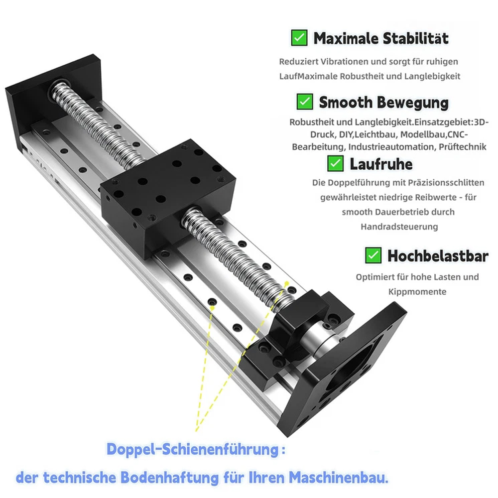 CNC Ball Screw Sliding Table L - огляд і ціна Linear Rail