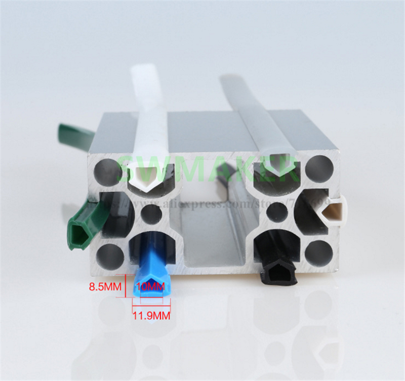 1 Meter 6mm/8mm/10mm Flat Seal - огляд і ціна Linear Rod 8Mm