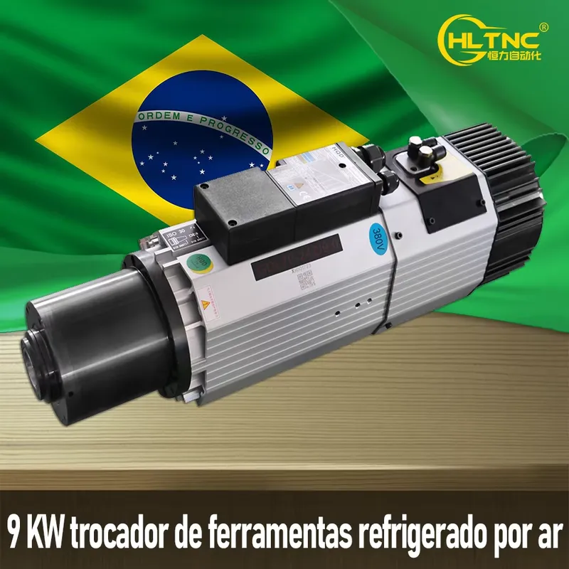 AP01 9KW ISO30 Air Cooled ATC  - огляд і ціна Spindle Motor