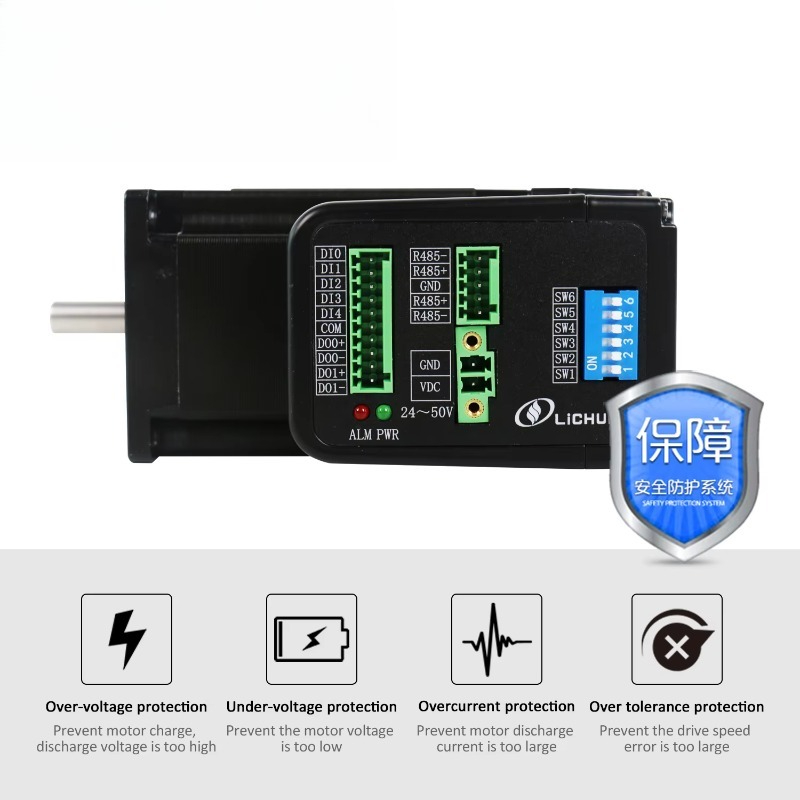 36V 4A 1000PPR 1/2/3N.m Steppe - огляд і ціна Nema23 Stepper