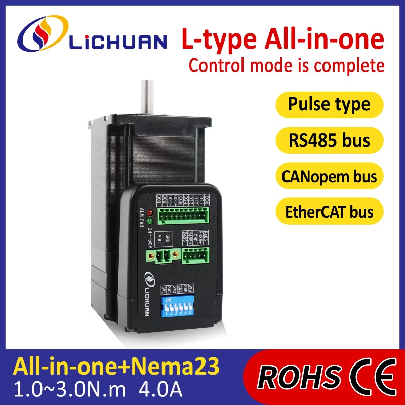 36V 4A 1000PPR 1/2/3N.m Steppe - огляд і ціна Nema23 Stepper