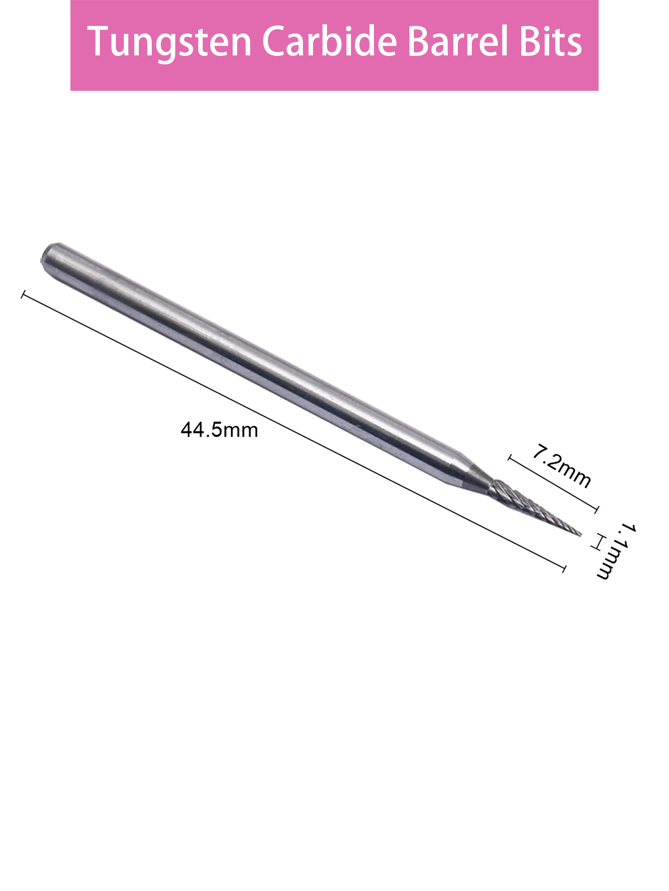 New Tungsten Carbide Nail Dril - огляд і ціна Carbide End Mill