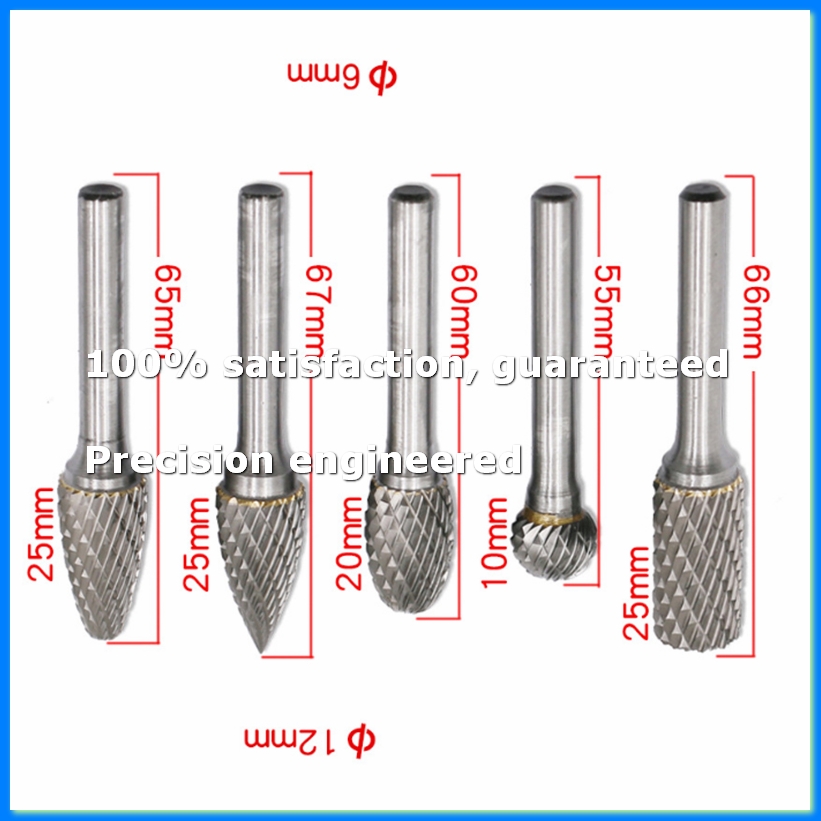 Carbide Rotary Burr Set 12MM H - огляд і ціна Drill Bit Set