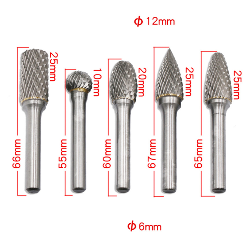 Carbide Rotary Burr Set 12MM H - огляд і ціна Drill Bit Set
